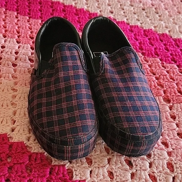 Plaid platform vans - Picture 2 of 9